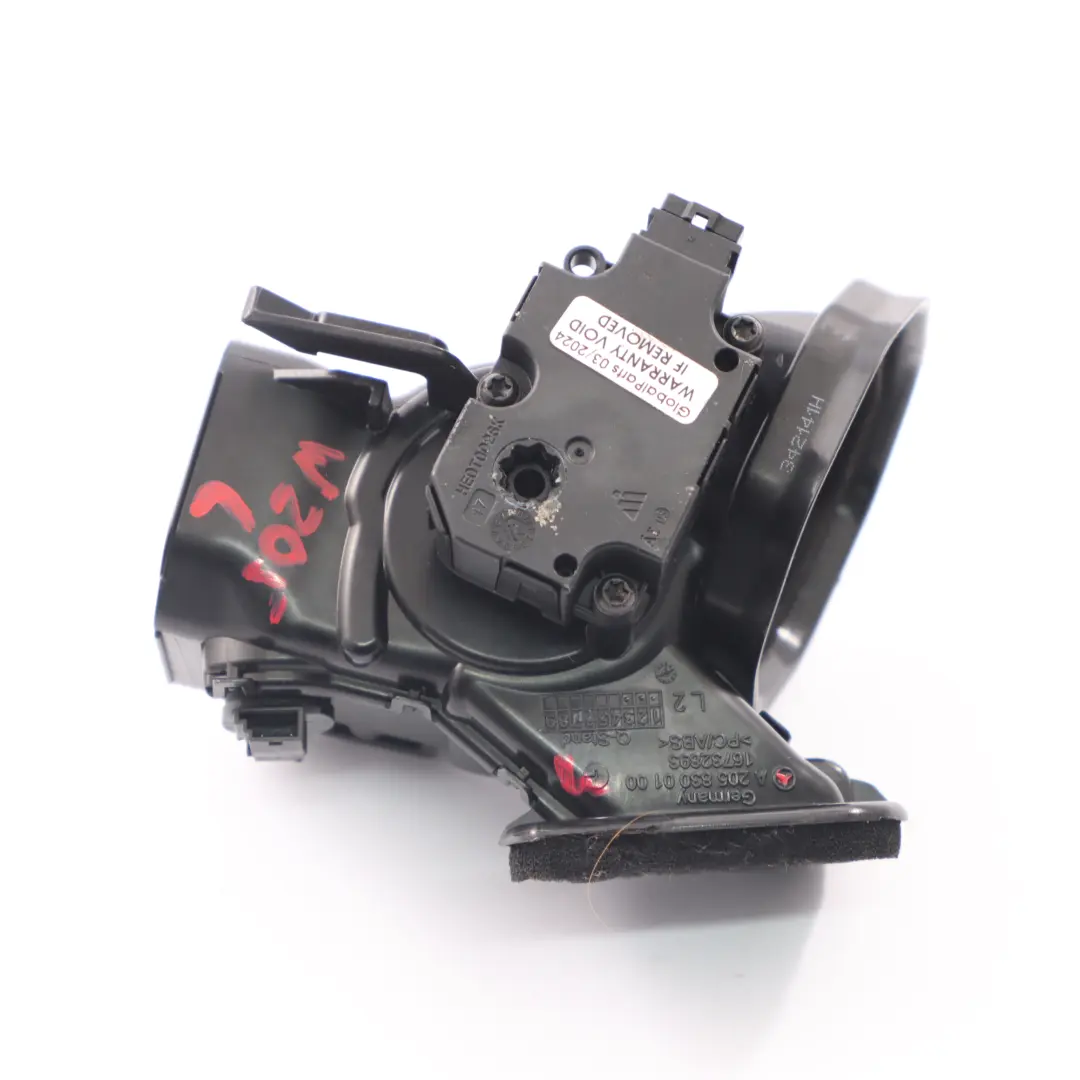 Air Duct Mercedes W205 Dashboard Air Channel Left N/S With Motor - SKU A2058300100-1 - Part number A2058300100