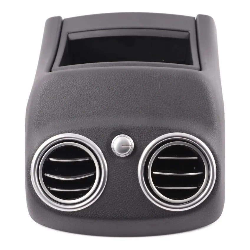 Mercedes W205 Console Centrale rangement pour bouche d'aération arrière Noir