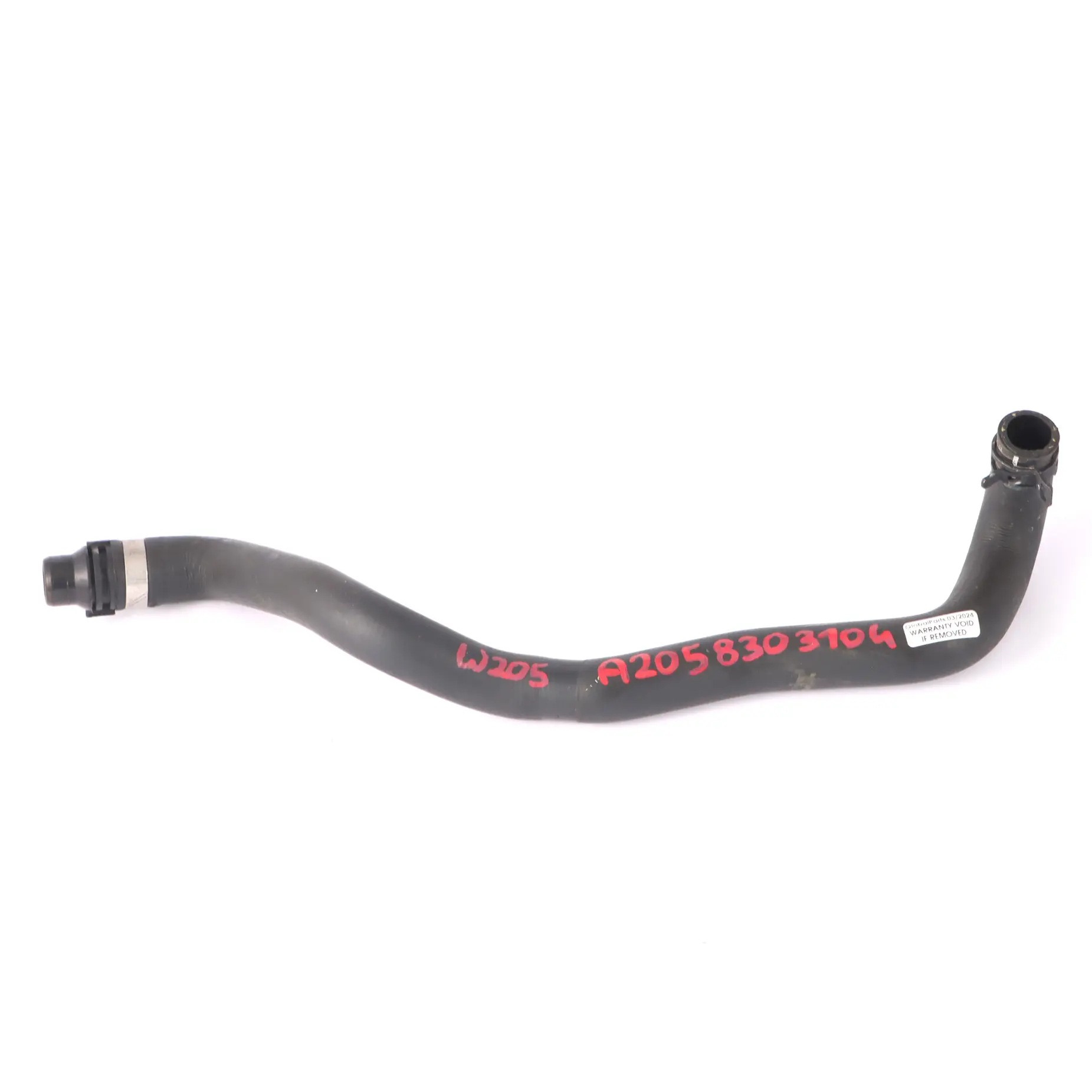Tubo flessibile liquido raffreddamento Mercedes W205 OM651 Linea raffreddamento