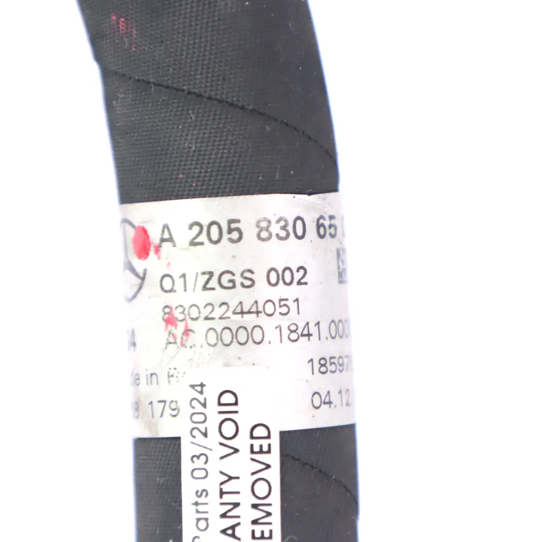 Conditioning Hose Mercedes W205 Refrigerant A/C Compresor to Air with Part number A2058306501 Air Conditioning Hose Mercedes W205 Refrigerant A/C Compresor - SKU A2058306501 - Part number A2058306501