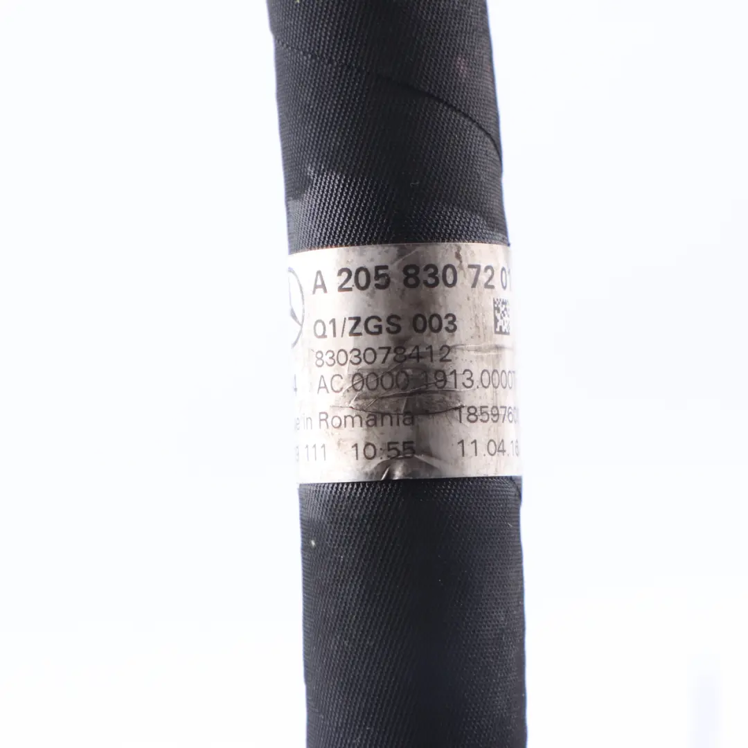 Mercedes W205 Diesel M626 Air Confitioning Pipe Refrigerant A/C Compressor Line - SKU A2058307201 - Part number A2058307201