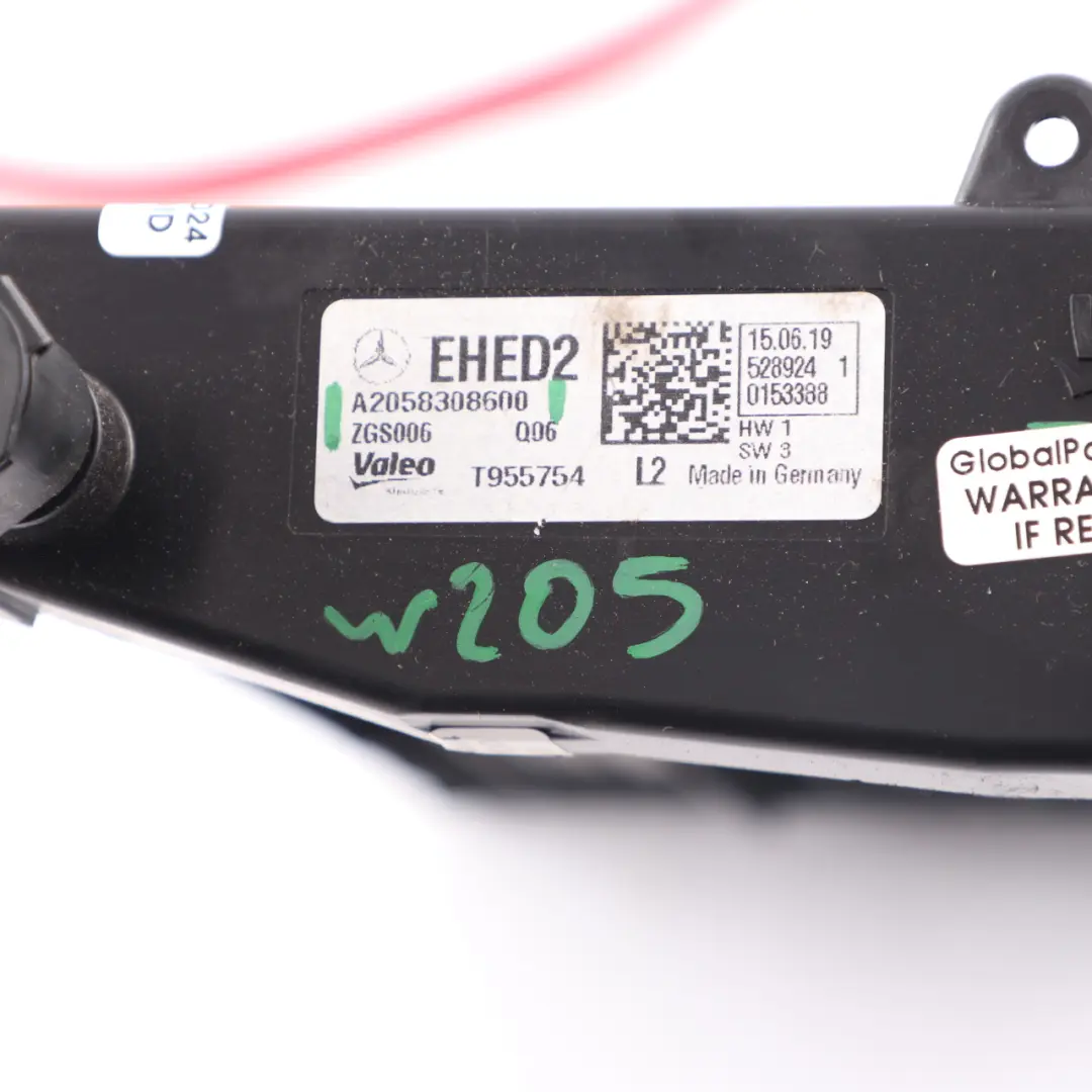 Mercedes W205 Zuheizer Standheizung Zusatzheizung - SKU A2058308600 - Teilenummer A2058308600