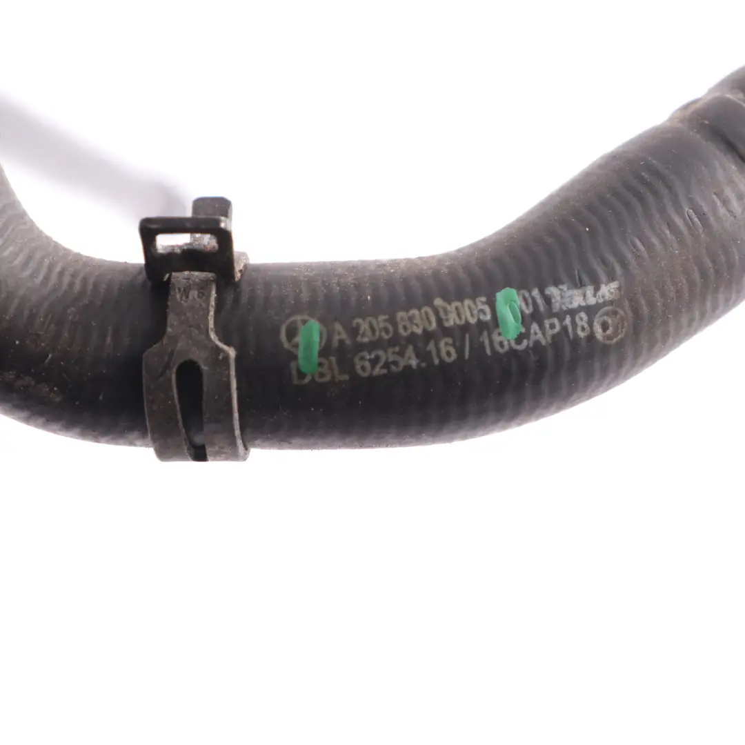  Heizungsleitung Mercedes W205 Rücklaufwasserschlauch zur Umwälzpumpe - SKU A2058309005 - Teilenummer A2058309005