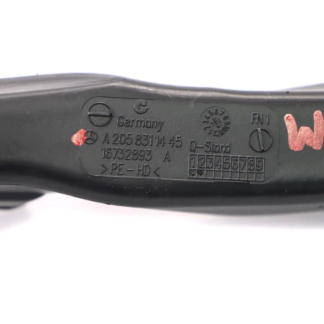  Conduit d'air Mercedes W205Ventilation de la cabine du passager arrière droit - SKU A2058311445 - Numéro de pièce A2058311445