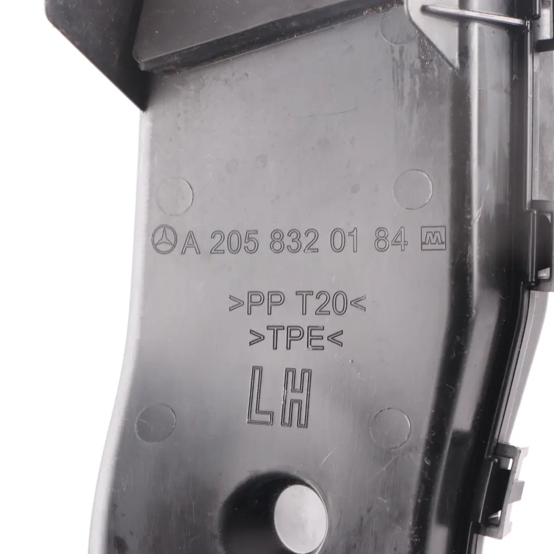 Water Drain Channel Tube Pipe Front Left N/S to Mercedes W205 with Part number A2058320184 Mercedes W205 Water Drain Channel Tube Pipe Front Left N/S - SKU A2058320184 - Part number A2058320184