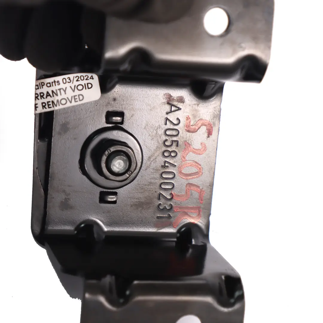 Soporte compartimento Anillo gancho derecho para Mercedes W205 Estate con número de pieza A2058400231 Mercedes W205 Estate Soporte compartimento Anillo gancho derecho - SKU A2058400231 - Número de pieza A2058400231