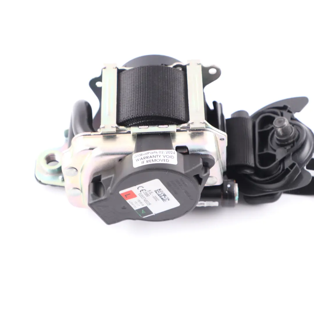 Seat Belt Mercedes W205 W253 Upper Belt Front Left N/S Black - SKU A2058600185 - Part number A2058600185