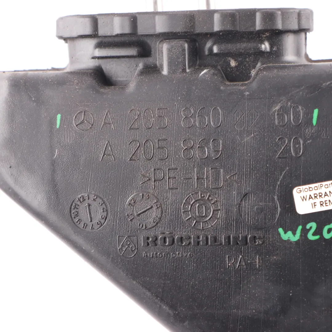  Depósito Lavaparabrisas Mercedes W205 Botella - SKU A2058600260 - Número de pieza A2058600260