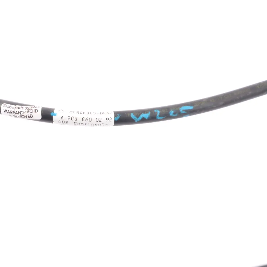 Mercedes W205 Wąż Spryskiwaczy Dysze Przedniej Szyby - SKU A2058600292 - Numer Części A2058600292
