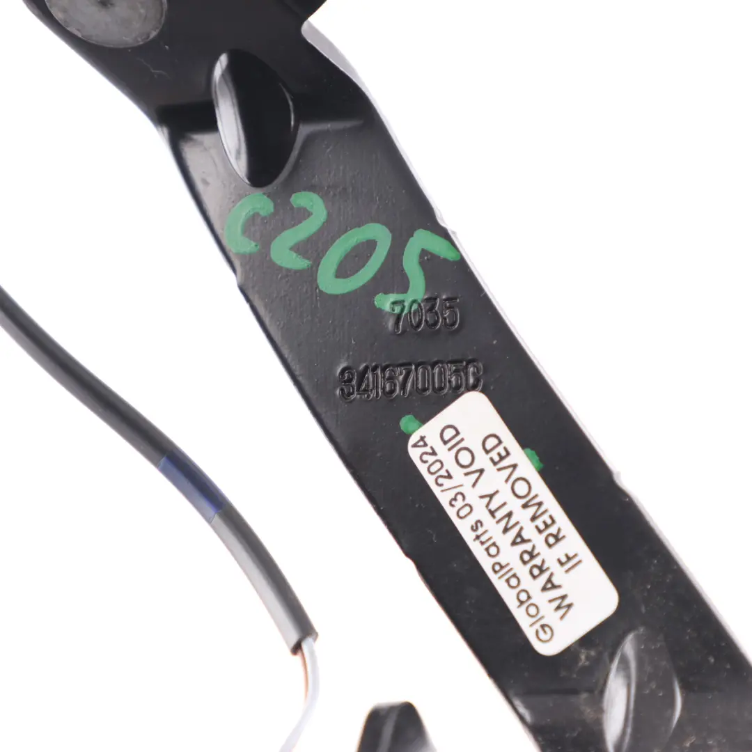 Seat Belt Buckle Mercedes C205 C238 Rear Left N/S Latch - SKU A2058600401 - Part number A2058600401