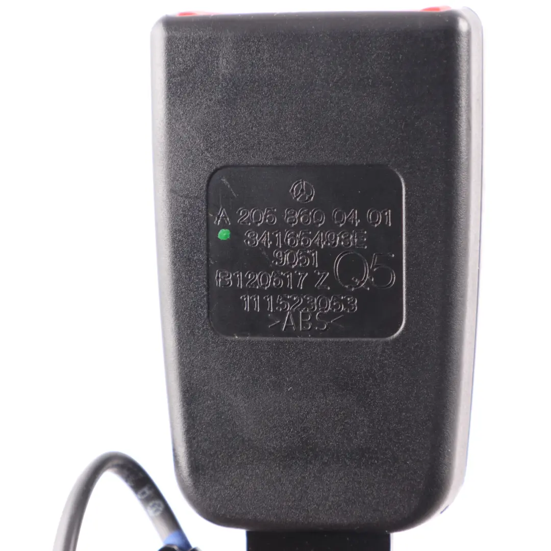  Boucle de ceinture sécurité Mercedes C205 C238 Loquet arrière gauche - SKU A2058600401 - Numéro de pièce A2058600401