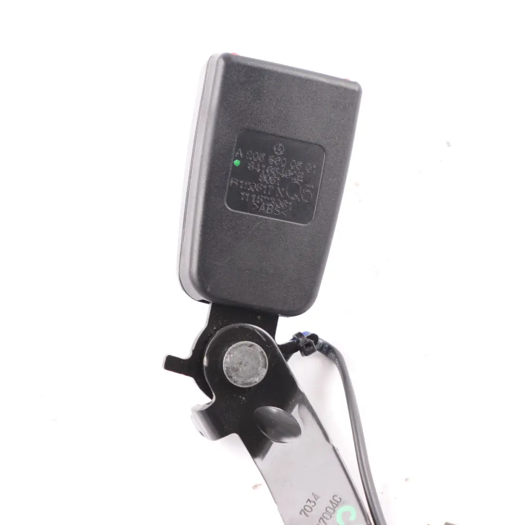 Sicherheitsgurt schloss Mercedes C205 C238 Hinten Rechts für mit Teilenummer A2058600501 Sicherheitsgurt schloss Mercedes C205 C238 Hinten Rechts - SKU A2058600501 - Teilenummer A2058600501