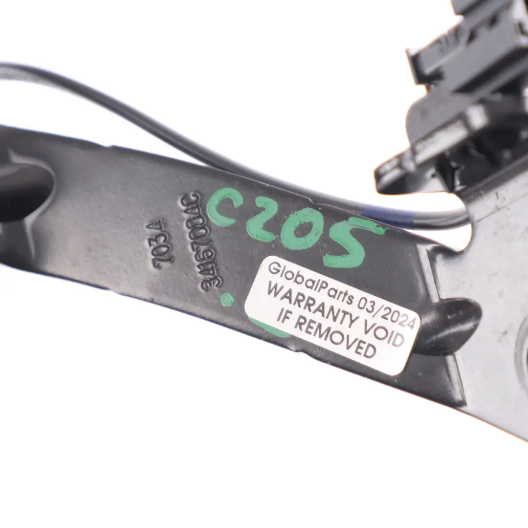 Belt Buckle Mercedes C205 C238 Rear Right O/S Latch to Seat with Part number A2058600501 Seat Belt Buckle Mercedes C205 C238 Rear Right O/S Latch - SKU A2058600501 - Part number A2058600501