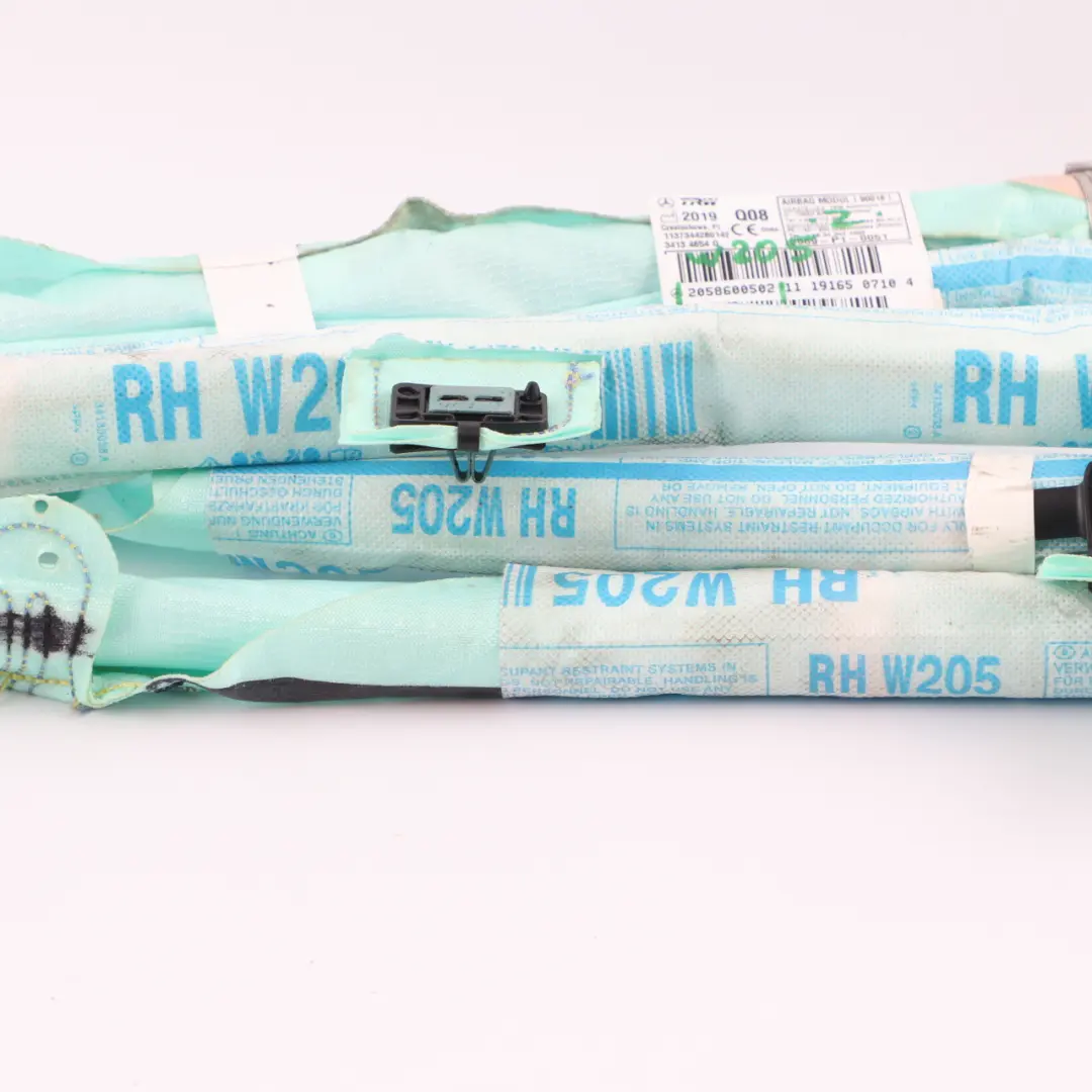 Kurtyna Powietrzna Prawa Airbag do Mercedes W205 o numerze A2058600502 Mercedes W205 Kurtyna Powietrzna Prawa Airbag - SKU A2058600502 - Numer Części A2058600502