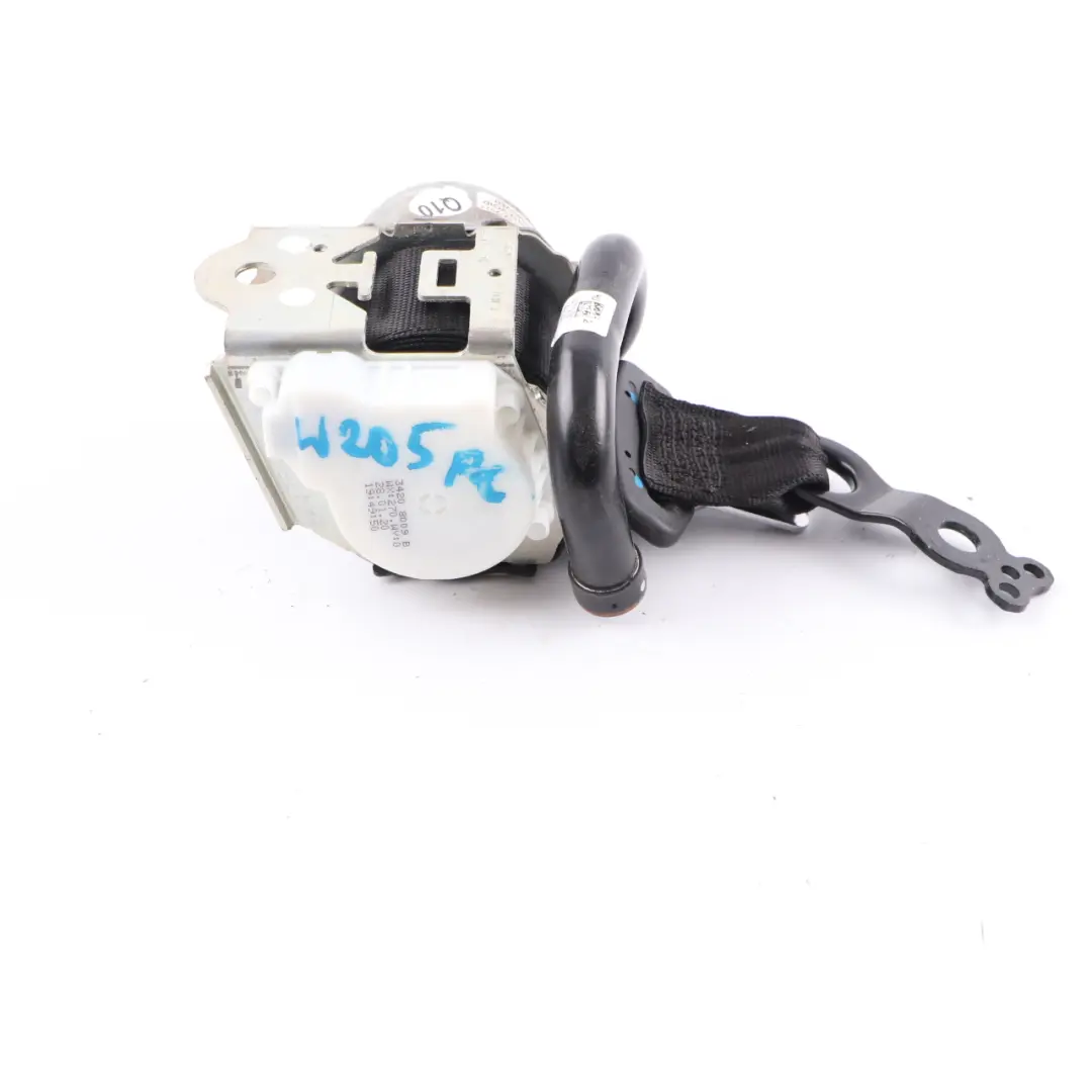 Mercedes W205 C238 Sicherheitsgurt Beifahrer hinten links Schwarz - SKU A2058600585 - Teilenummer A2058600585