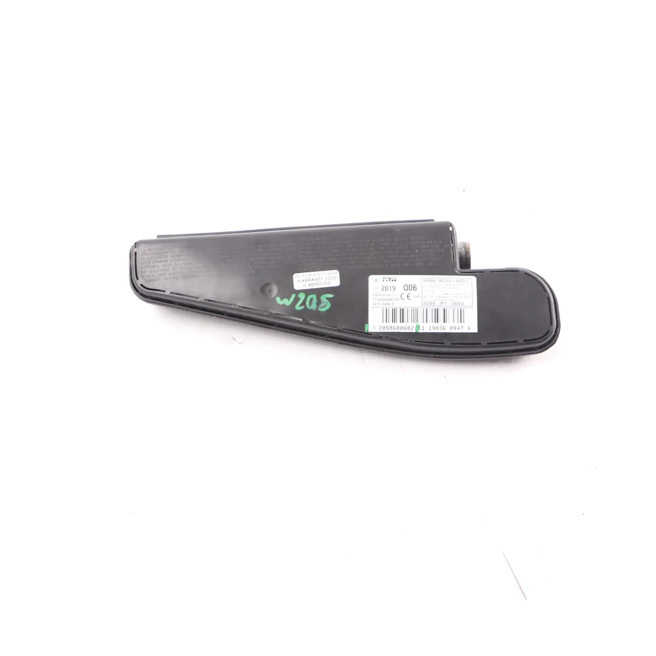 Mercedes W164 W221 Module d'airbag latéral du siège avant gauche A1648601705