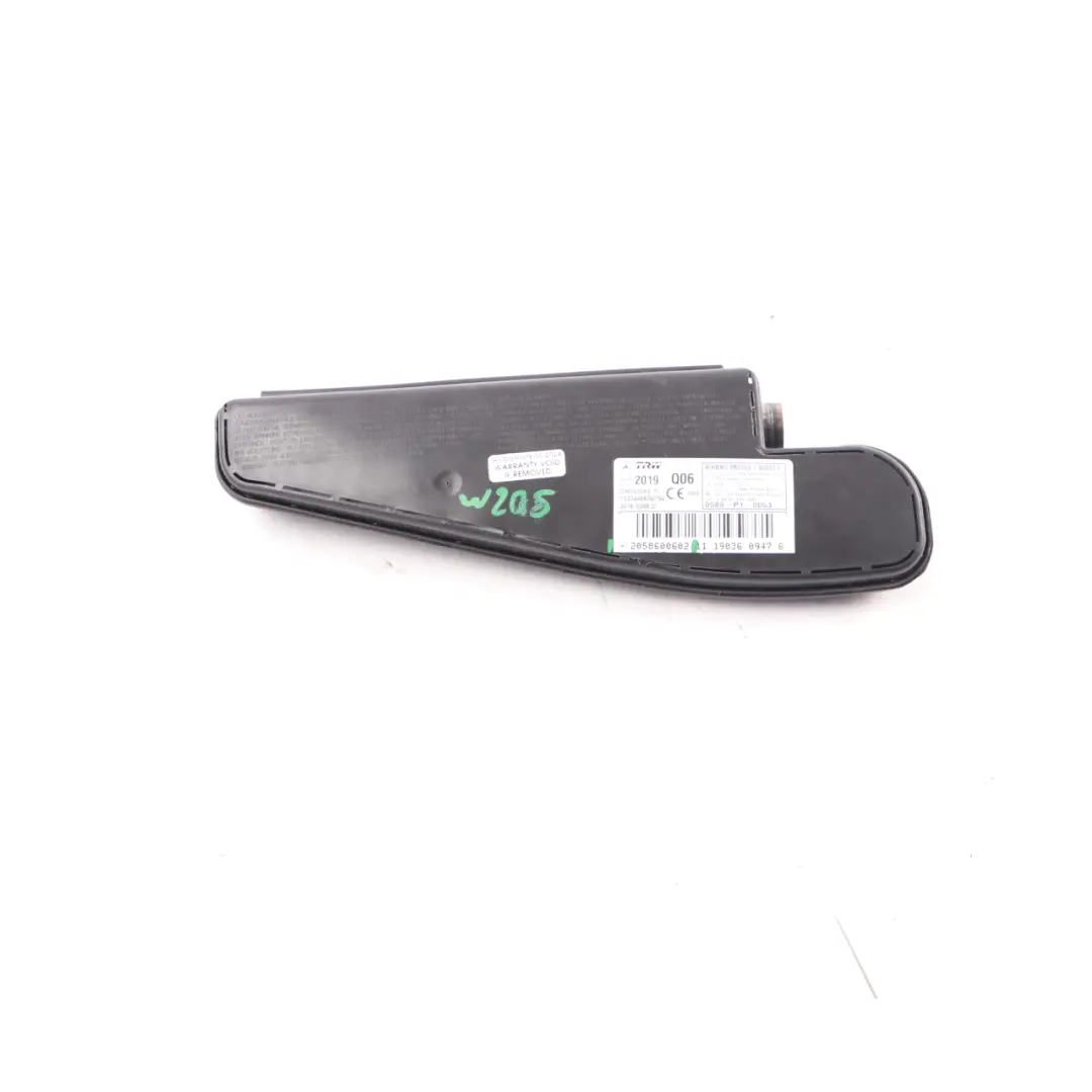 Mercedes W205 Side Airbag Front Left N/S Seat Air Bag Module - SKU A2058600602 - Part number A2058600602