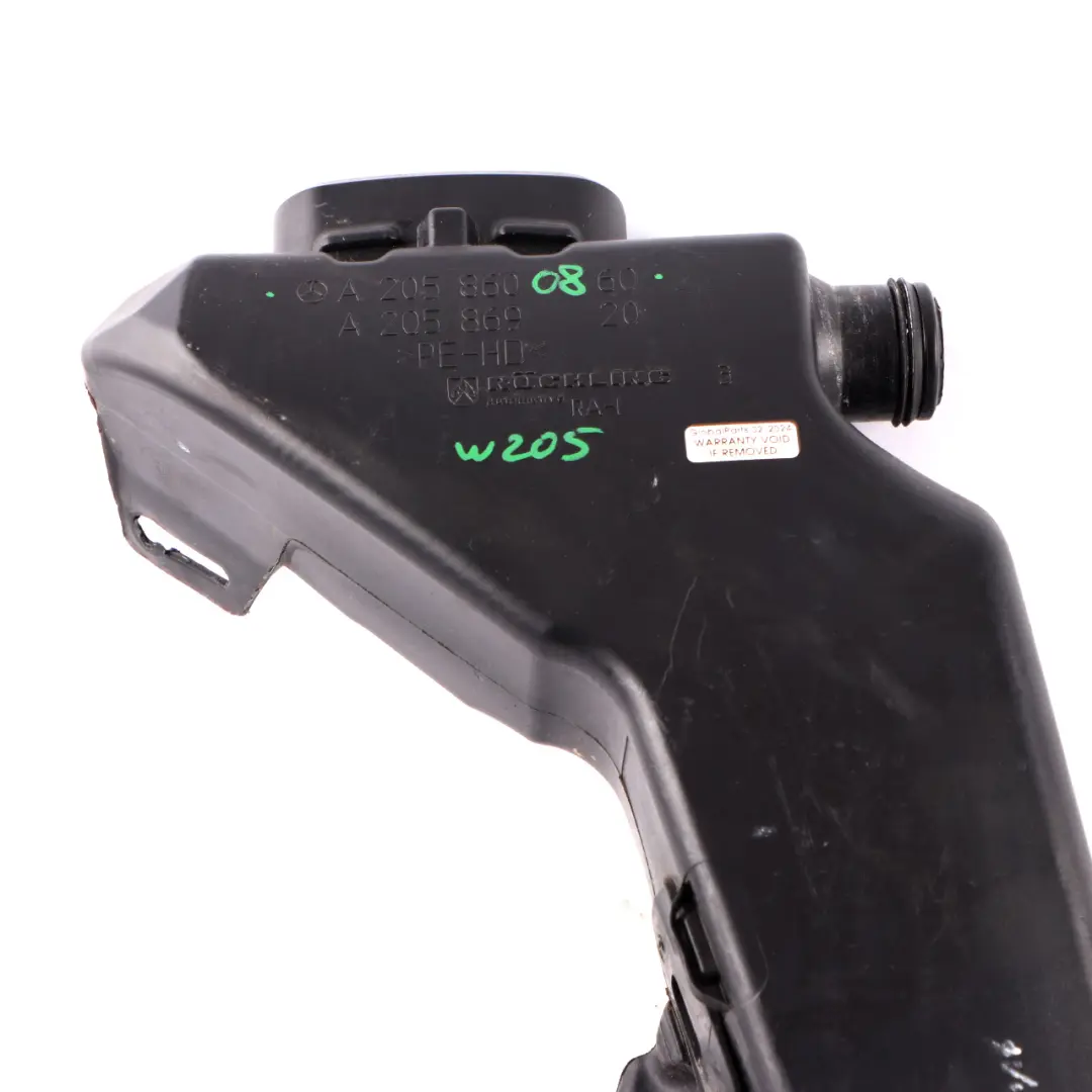 Windscreen Washer Bottle Fluid Tank Reservoir to Mercedes W205 with Part number A2058600860 Mercedes W205 Windscreen Washer Bottle Fluid Tank Reservoir - SKU A2058600860 - Part number A2058600860