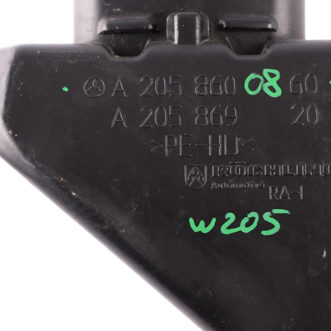 Mercedes W205 Botella Lavaparabrisas Depósito de Líquido - SKU A2058600860 - Número de pieza A2058600860