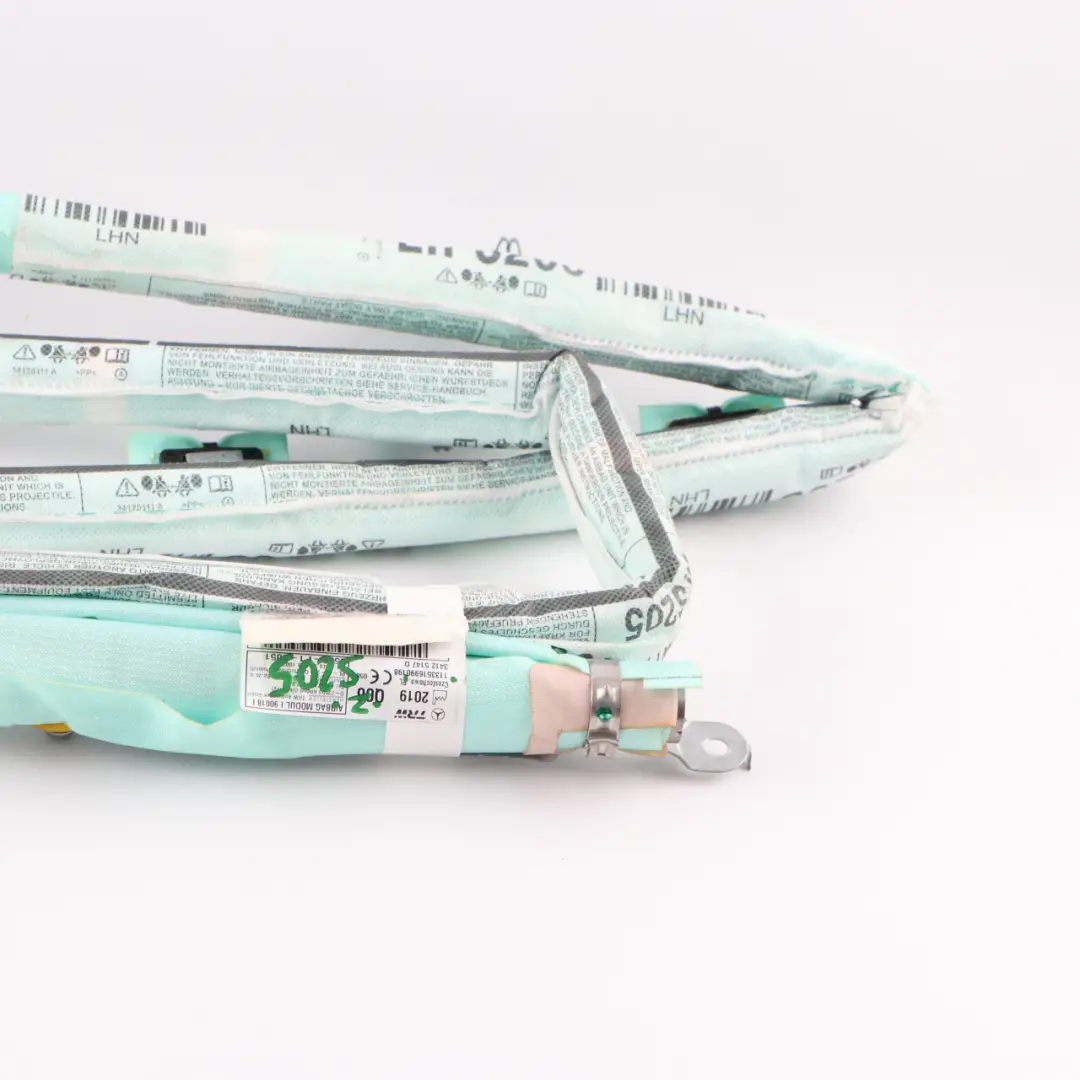 Mercedes W205 Módulo aire cabeza Techo Cortina lateral izquierda - SKU A2058601002 - Número de pieza A2058601002