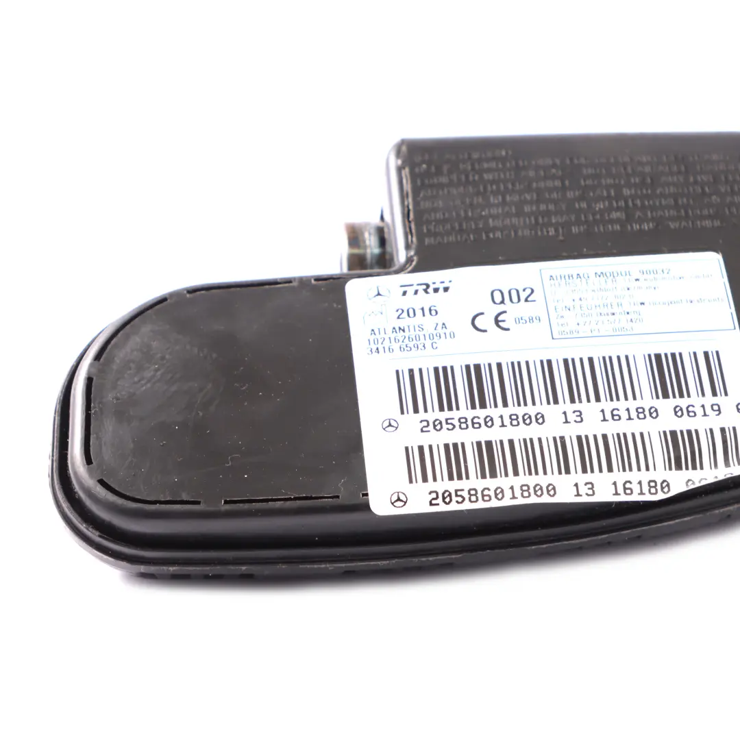 Modulo aria laterale sedile anteriore destro per Mercedes W205 con numero di parte A2058601800 Mercedes W205 Modulo aria laterale sedile anteriore destro - SKU A2058601800 - Numero di parte A2058601800