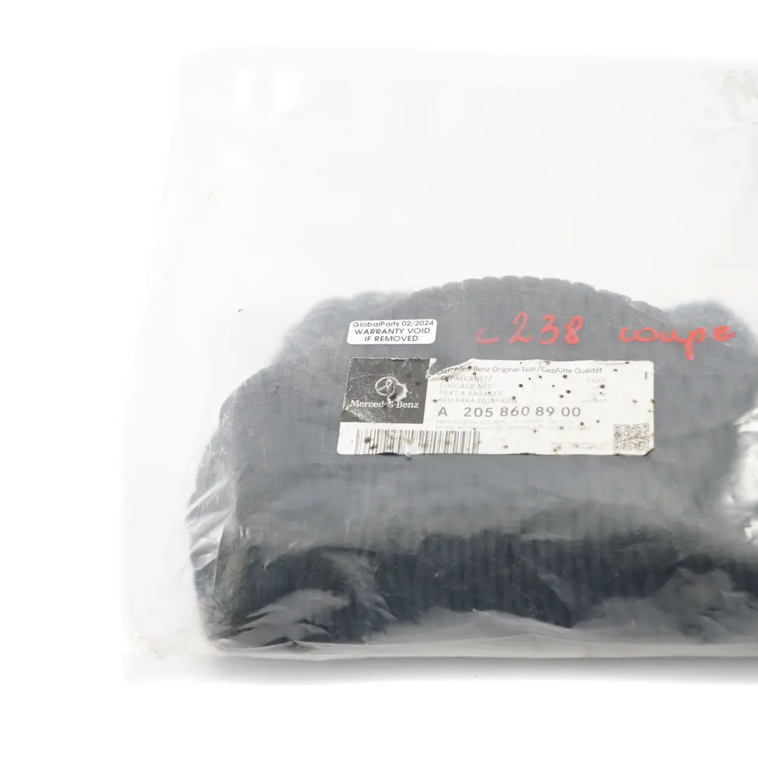 Mercedes A205 A238 Boot Trunk Floor Luggage Compartment Cargo Net - SKU A2058608900 - Part number A2058608900