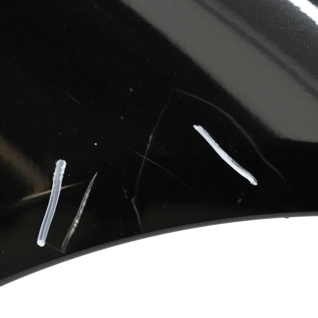 Mercedes W205 Panel de ala Delantero Derecho Guardabarros Obsidian Negro - 197 - SKU A2058800218-OB - Número de pieza A2058800218