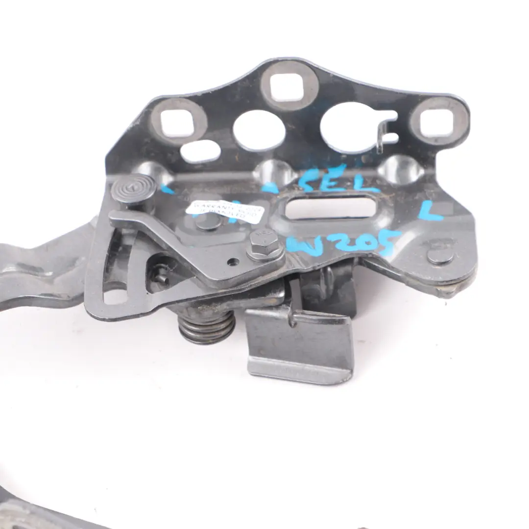 Mercedes W205 Motor Hauben Abdeckung Scharnier Links Grau - 992 - SKU A2058800828-SEL - Teilenummer A2058800828