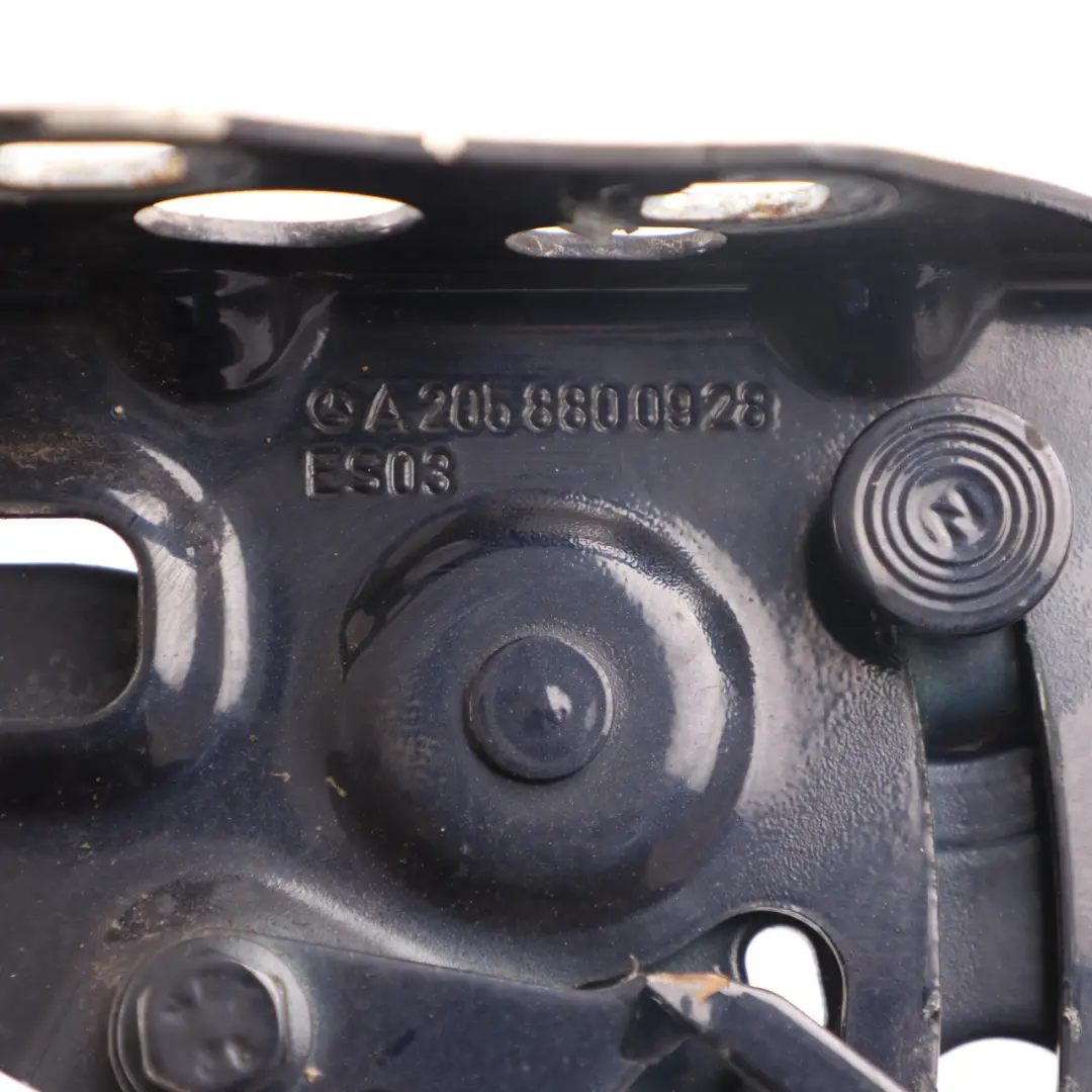 Engine Hood Hinge Mercedes W205 Right O/S Cavansite Blue - 890 - SKU A2058800928-CVB - Part number A2058800928