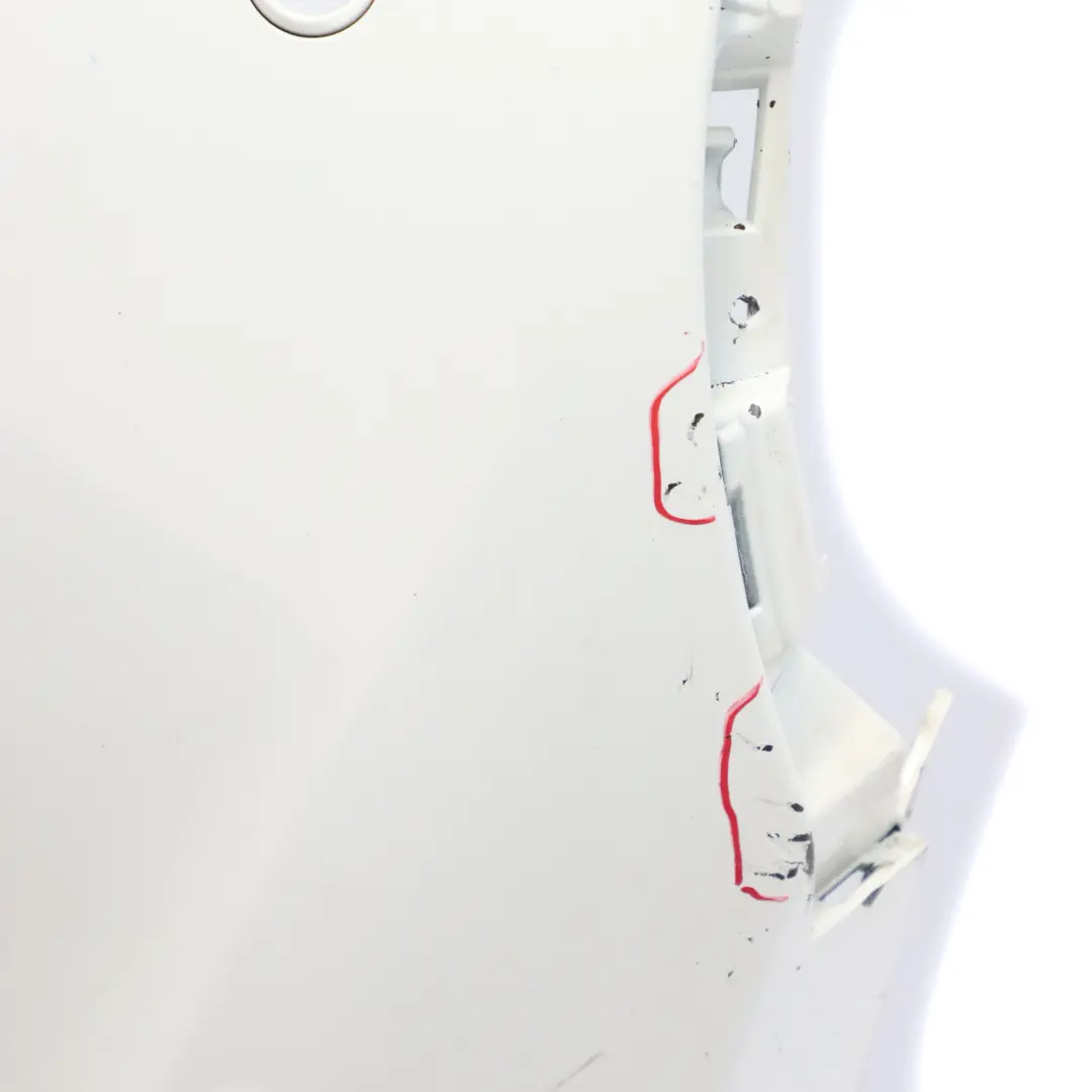 Mercedes C205 Bumper Rear Trim Panel Covering AMG Polar White - 149 - SKU A2058808803-POL - Part number A2058808803