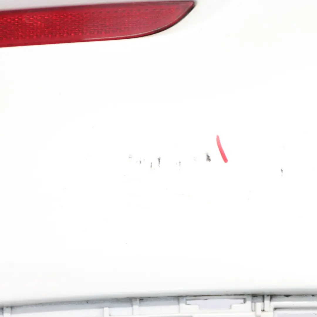 Mercedes C205 Bumper Rear Trim Panel Covering AMG Polar White - 149 - SKU A2058808803-POL - Part number A2058808803