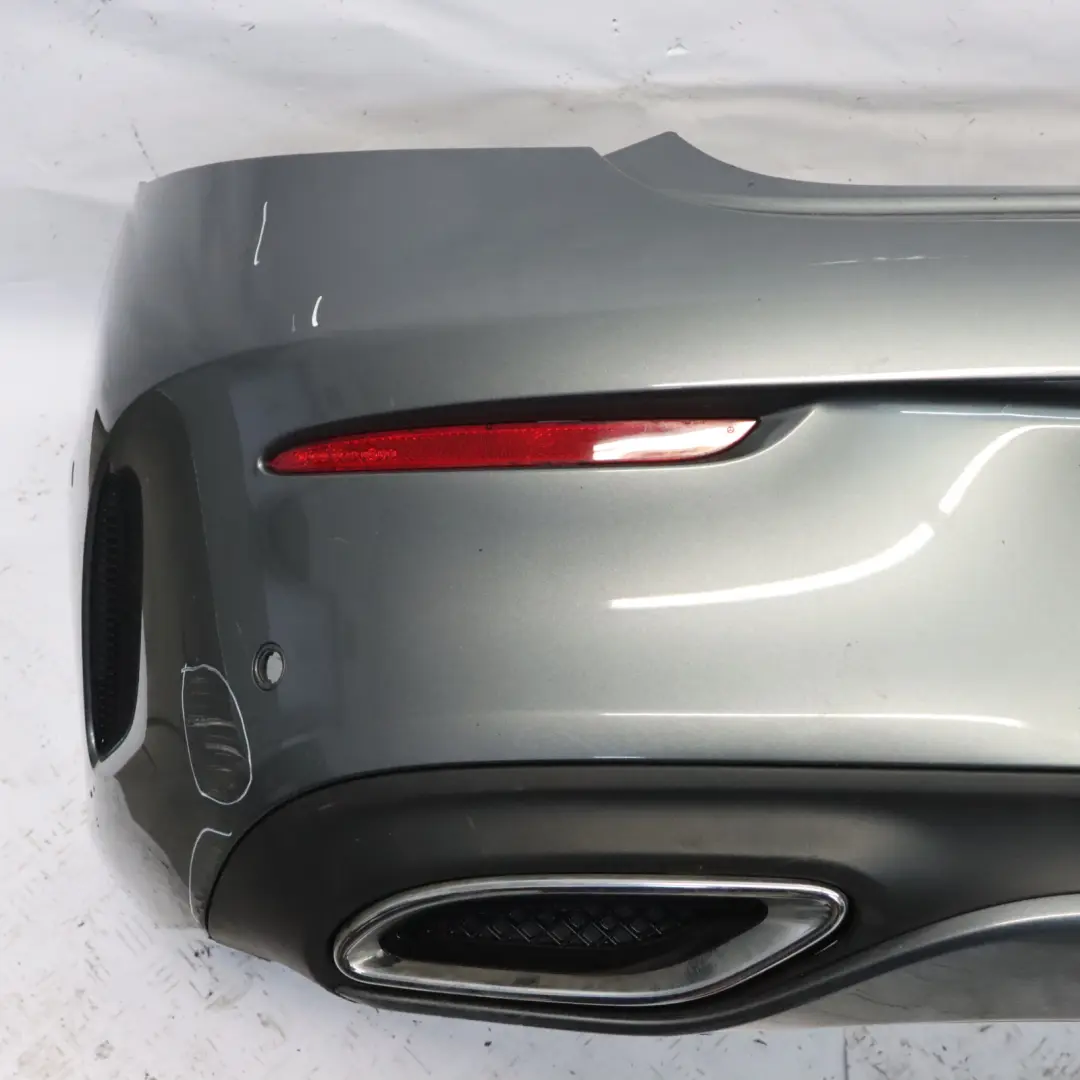 Mercedes A205 C205 Zderzak Tylny AMG Selenite Grey Szary Metalik - 992 - SKU A2058808803-SEL - Numer Części A2058808803