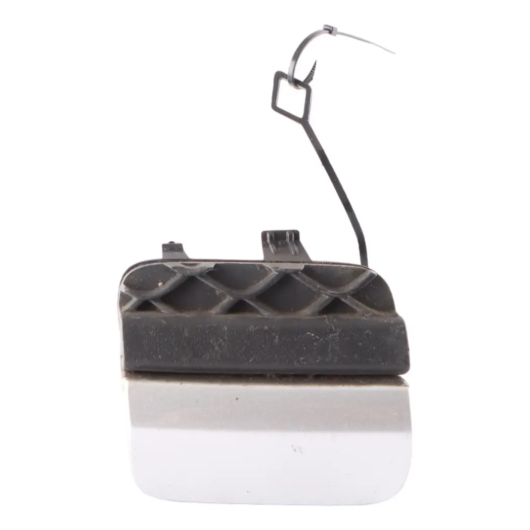 Bumper Towing Eye Cover AMG Iridium Silver - 775 to Mercedes W205 Rear with Part number A2058850256 Mercedes W205 Rear Bumper Towing Eye Cover AMG Iridium Silver - 775 - SKU A2058850256-IRS - Part number A2058850256