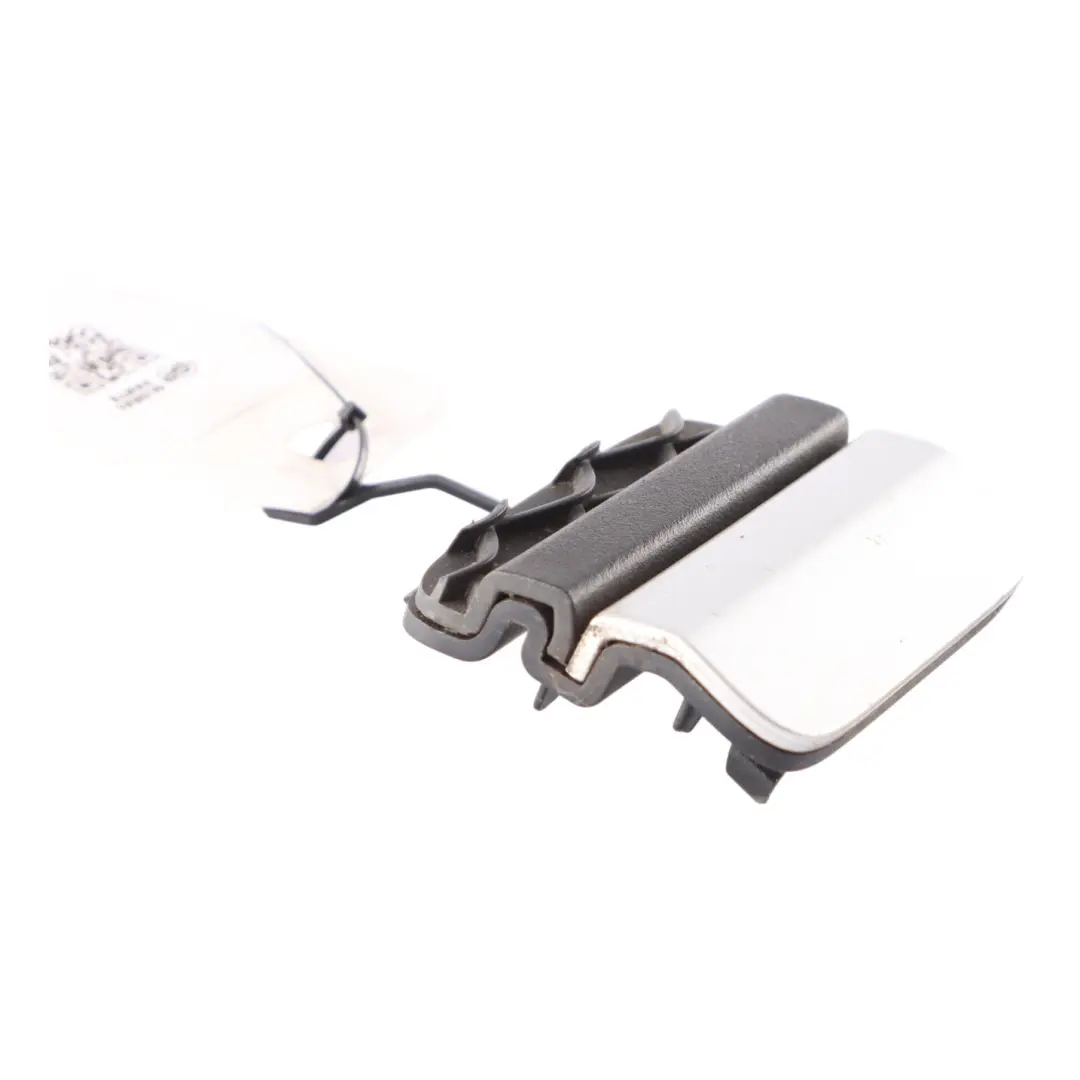 Bumper Towing Eye Cover AMG Iridium Silver - 775 to Mercedes W205 Rear with Part number A2058850256 Mercedes W205 Rear Bumper Towing Eye Cover AMG Iridium Silver - 775 - SKU A2058850256-IRS - Part number A2058850256