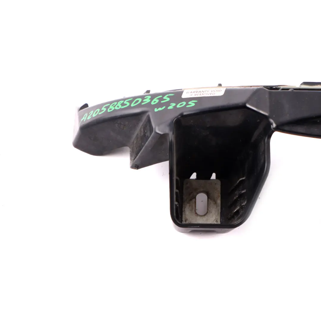 Mercedes W205 Rear Bumper Mount Bracket Guide Support Left N/S - SKU A2058850365 - Part number A2058850365