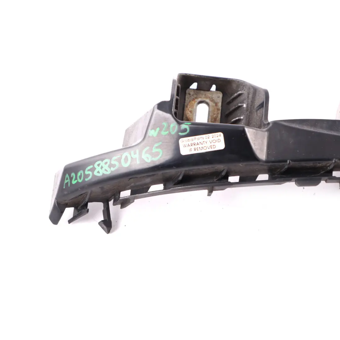 Staffa montaggio paraurti posteriore guida destra per Mercedes W205 con numero di parte A2058850465 Mercedes W205 Staffa montaggio paraurti posteriore guida destra - SKU A2058850465 - Numero di parte A2058850465