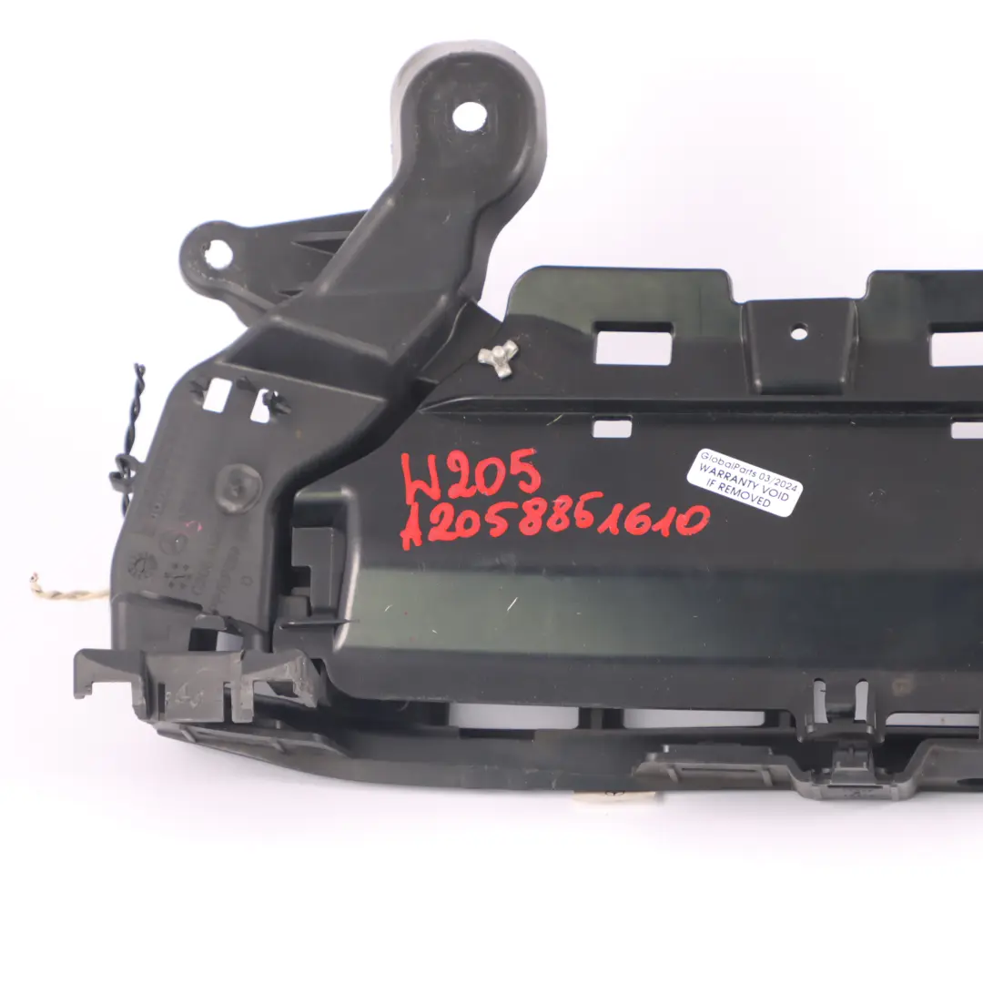 Mercedes W205 Rear Bumper AMG Support Holder Bracket Reinforcement - SKU A2058851600 - Part number A2058851600