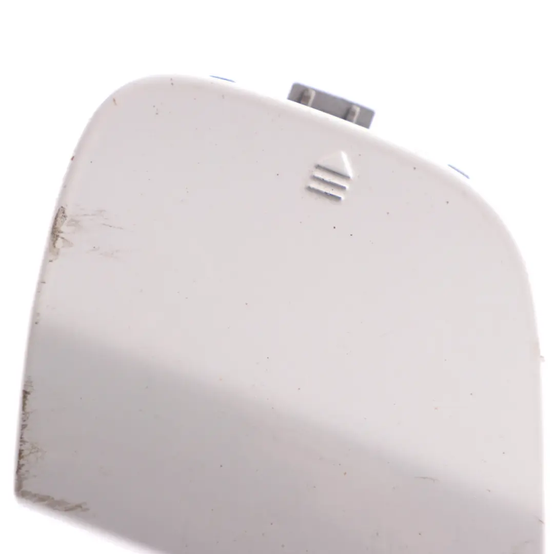 Bumper Tow Cover Polar White 149 to Mercedes W205 Rear with Part number A2058851624 Mercedes W205 Rear Bumper Tow Cover Polar White 149 - SKU A2058851624-POL - Part number A2058851624