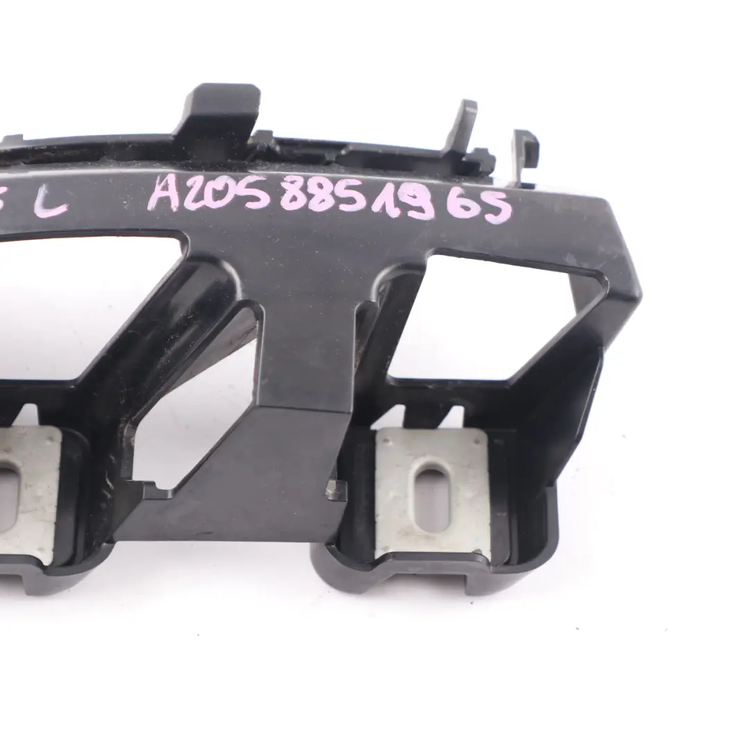 Bumper Bracket Left N/S Mount Support to Mercedes S205 Estate Rear with Part number A2058851965 Mercedes S205 Estate Rear Bumper Bracket Left N/S Mount Support - SKU A2058851965 - Part number A2058851965