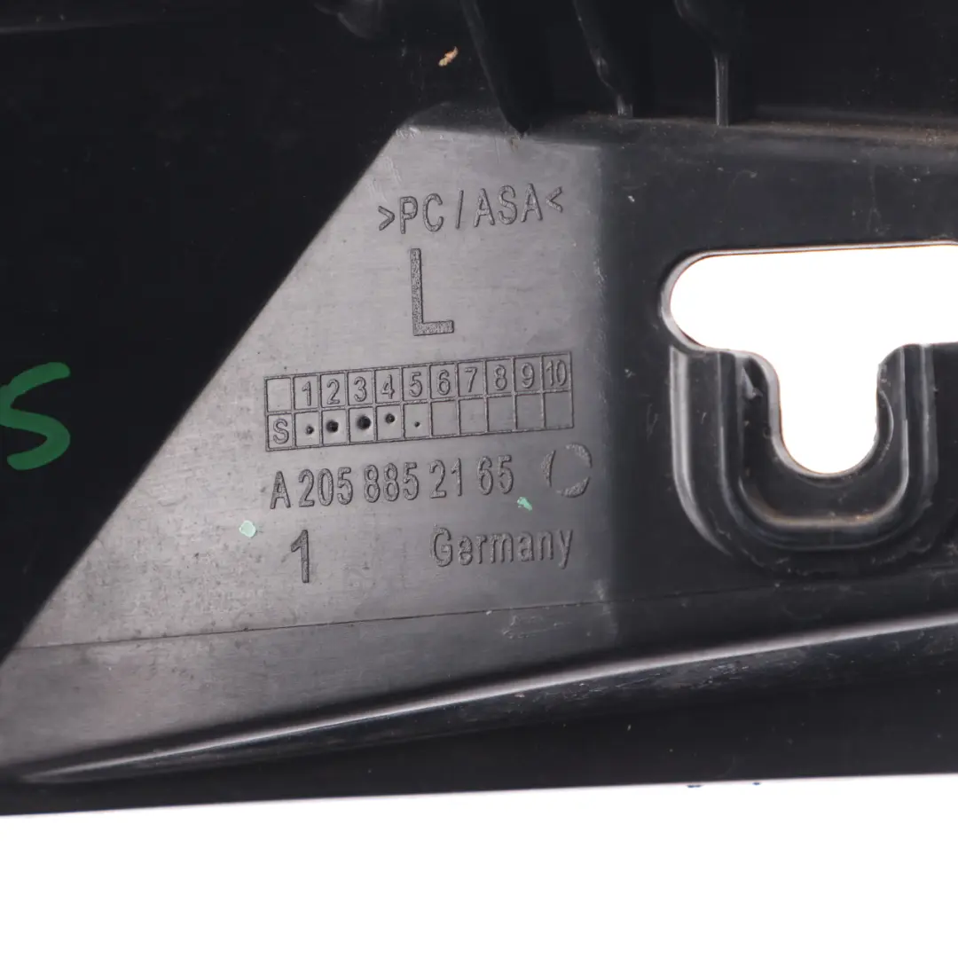 Support de pare-chocs arrière gauche pour Mercedes C205 Coupe à propos du numéro de pièce A2058852165 Mercedes C205 Coupe Support de pare-chocs arrière gauche - SKU A2058852165 - Numéro de pièce A2058852165