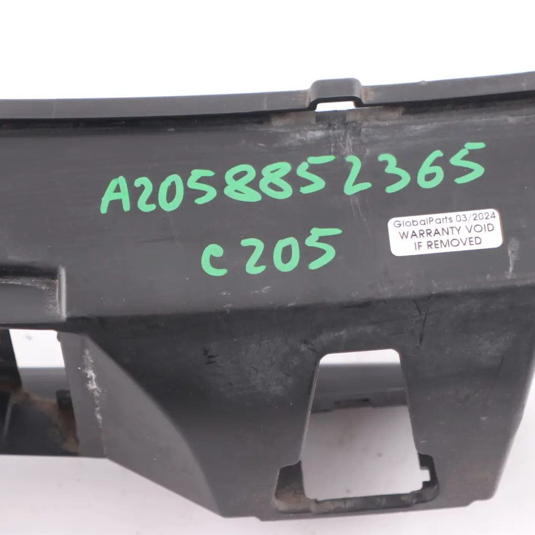Mercedes C205 Rear Bumper Support Bracket - SKU A2058852365 - Part number A2058852365