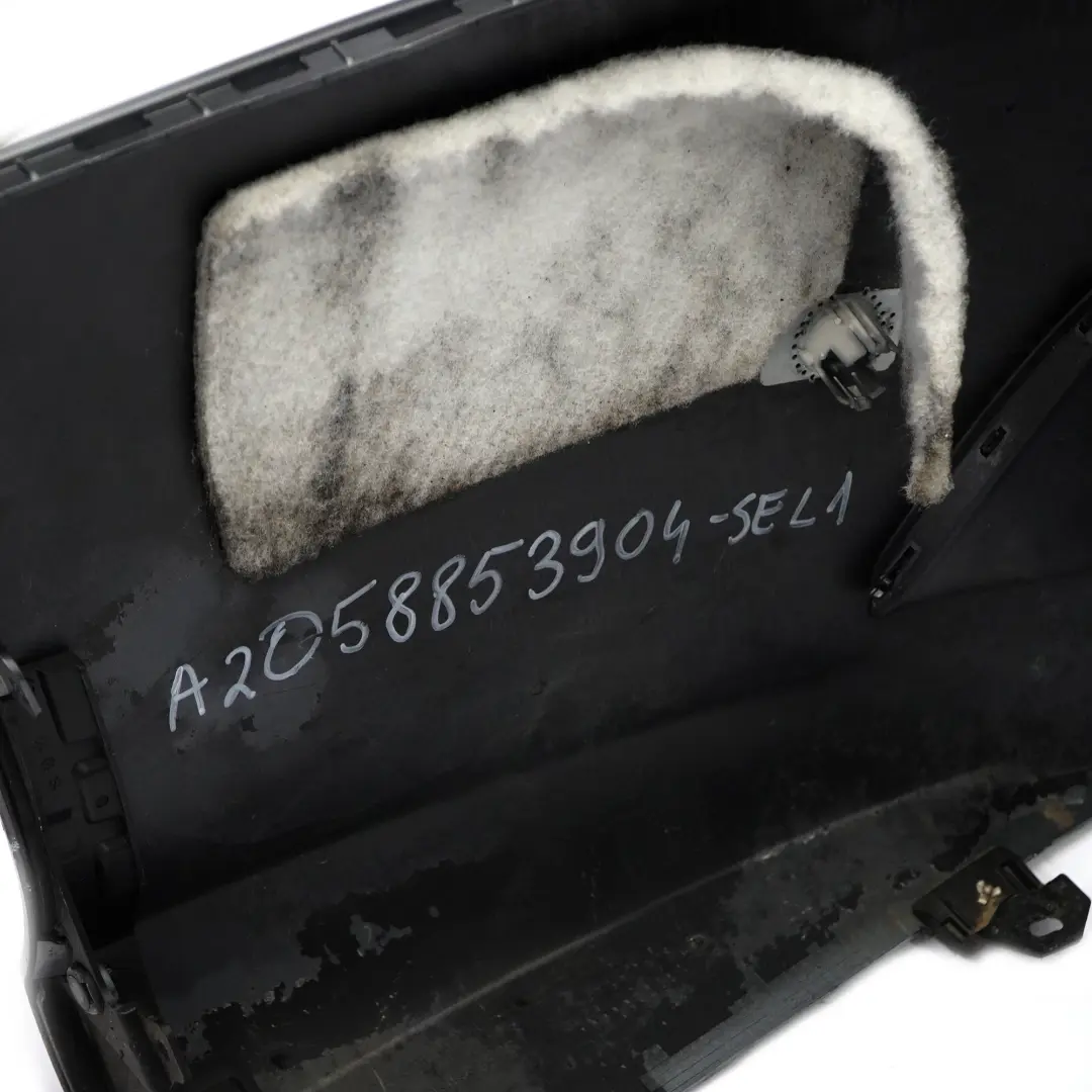 Bumper Rear Trim Panel Cover AMG Selenite Grey Metallic - 992 to Mercedes S205 with Part number A2058853904 Mercedes S205 Bumper Rear Trim Panel Cover AMG Selenite Grey Metallic - 992 - SKU A2058853904-SEL1 - Part number A2058853904