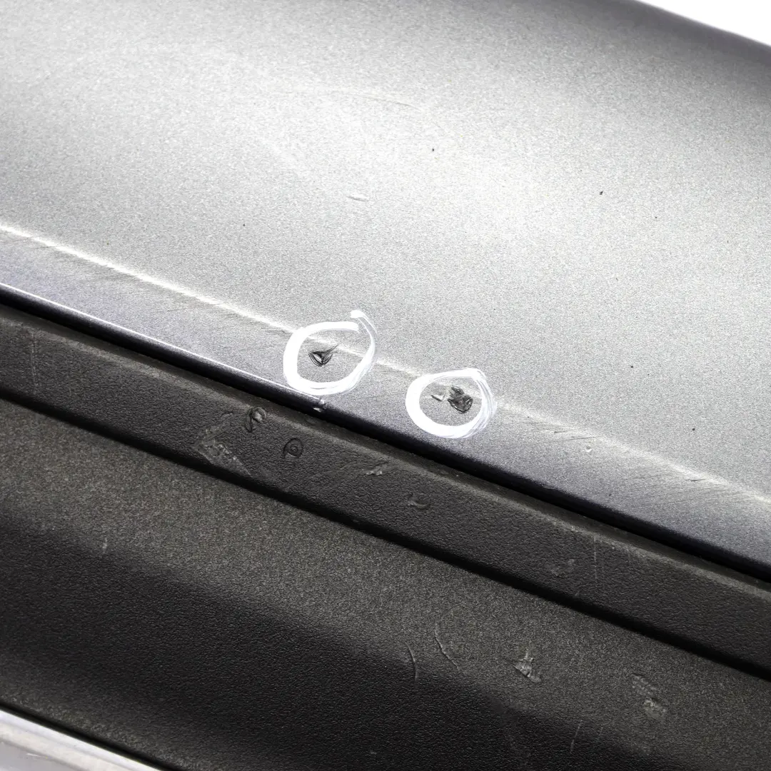 Mercedes S205 Bumper Rear Trim Panel Cover AMG Selenite Grey Metallic - 992 - SKU A2058853904-SEL1 - Part number A2058853904