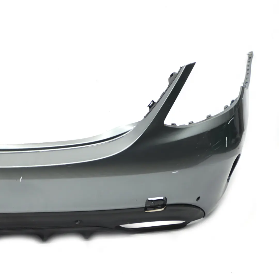 Mercedes W205 Bumper Rear Trim Panel Cover AMG Selenite Grey Metallic - 992 - SKU A2058856038-SEL - Part number A2058856038