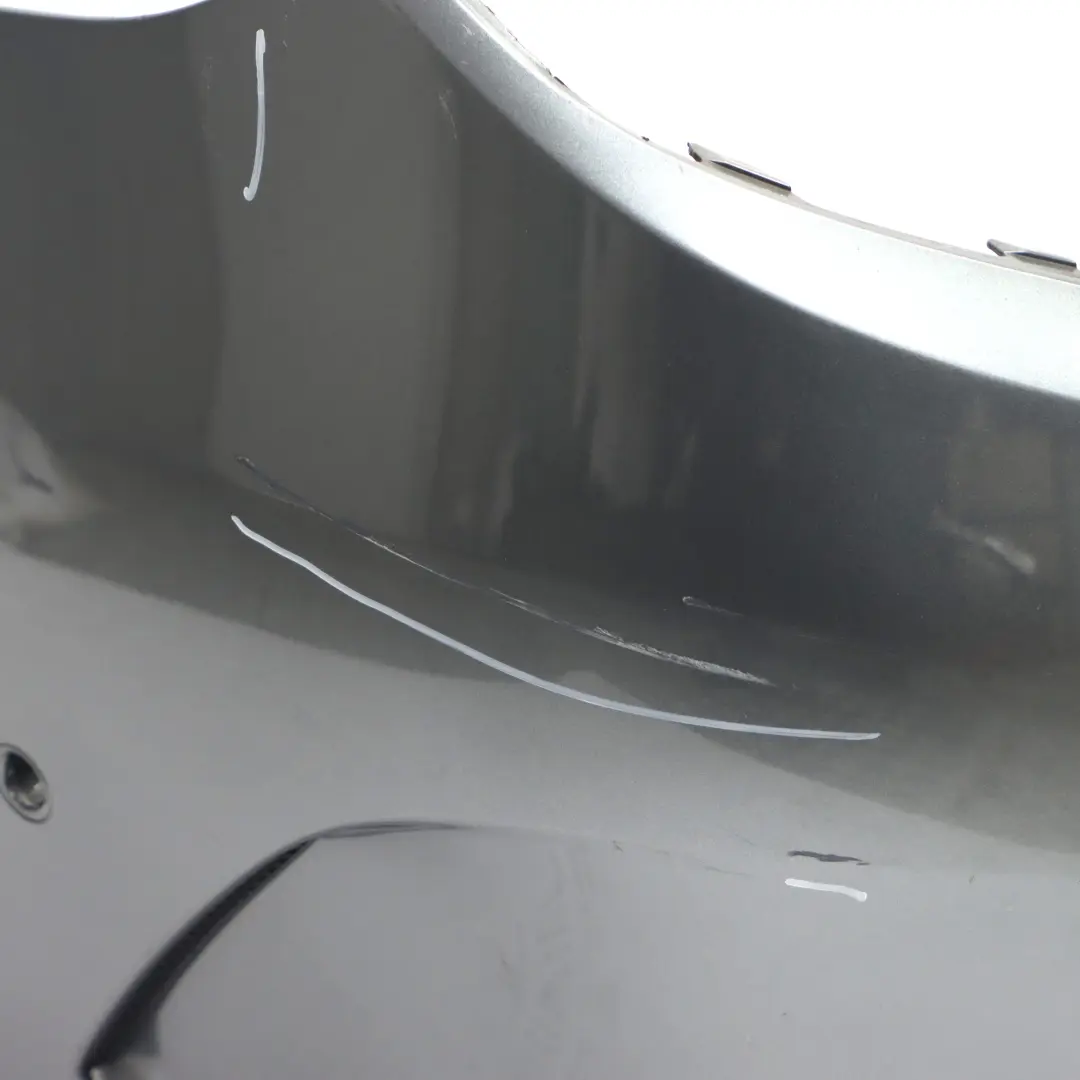 Bumper Rear Trim Panel Cover AMG Selenite Grey Metallic - 992 to Mercedes W205 with Part number A2058856038 Mercedes W205 Bumper Rear Trim Panel Cover AMG Selenite Grey Metallic - 992 - SKU A2058856038-SEL - Part number A2058856038