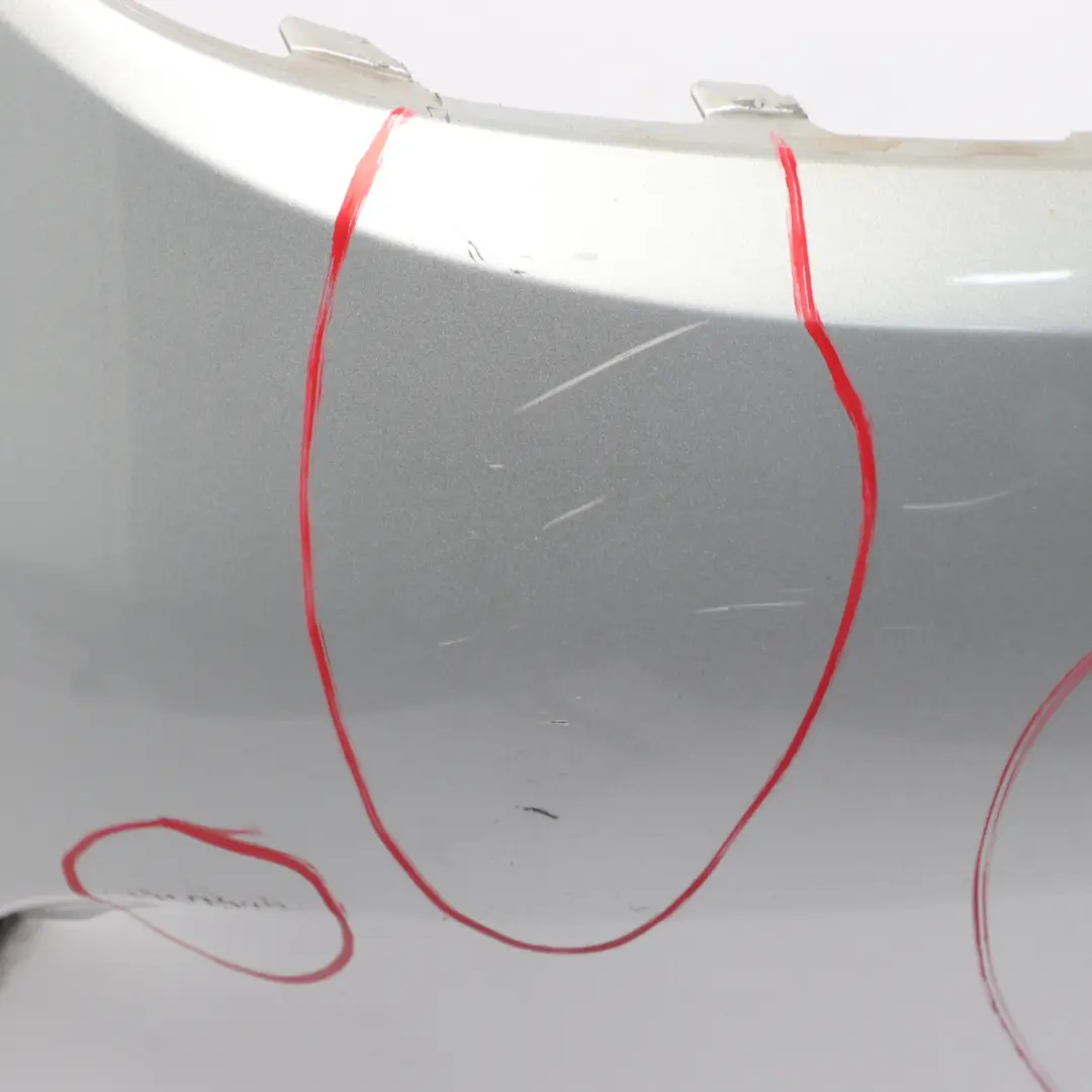 Bumper Rear Trim Panel AMG Iridium Silver Metallic - 775 to Mercedes W205 with Part number A2058856038 Mercedes W205 Bumper Rear Trim Panel AMG Iridium Silver Metallic - 775 - SKU A2058856038-IRS1 - Part number A2058856038