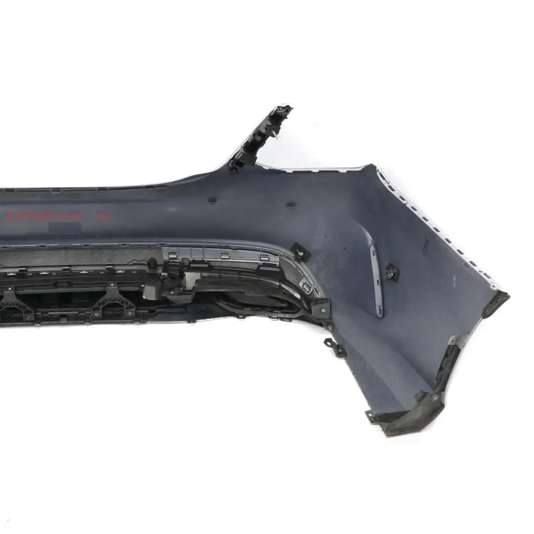 Mercedes W205 Bumper Rear Trim Panel AMG Iridium Silver Metallic - 775 - SKU A2058856038-IRS - Part number A2058856038
