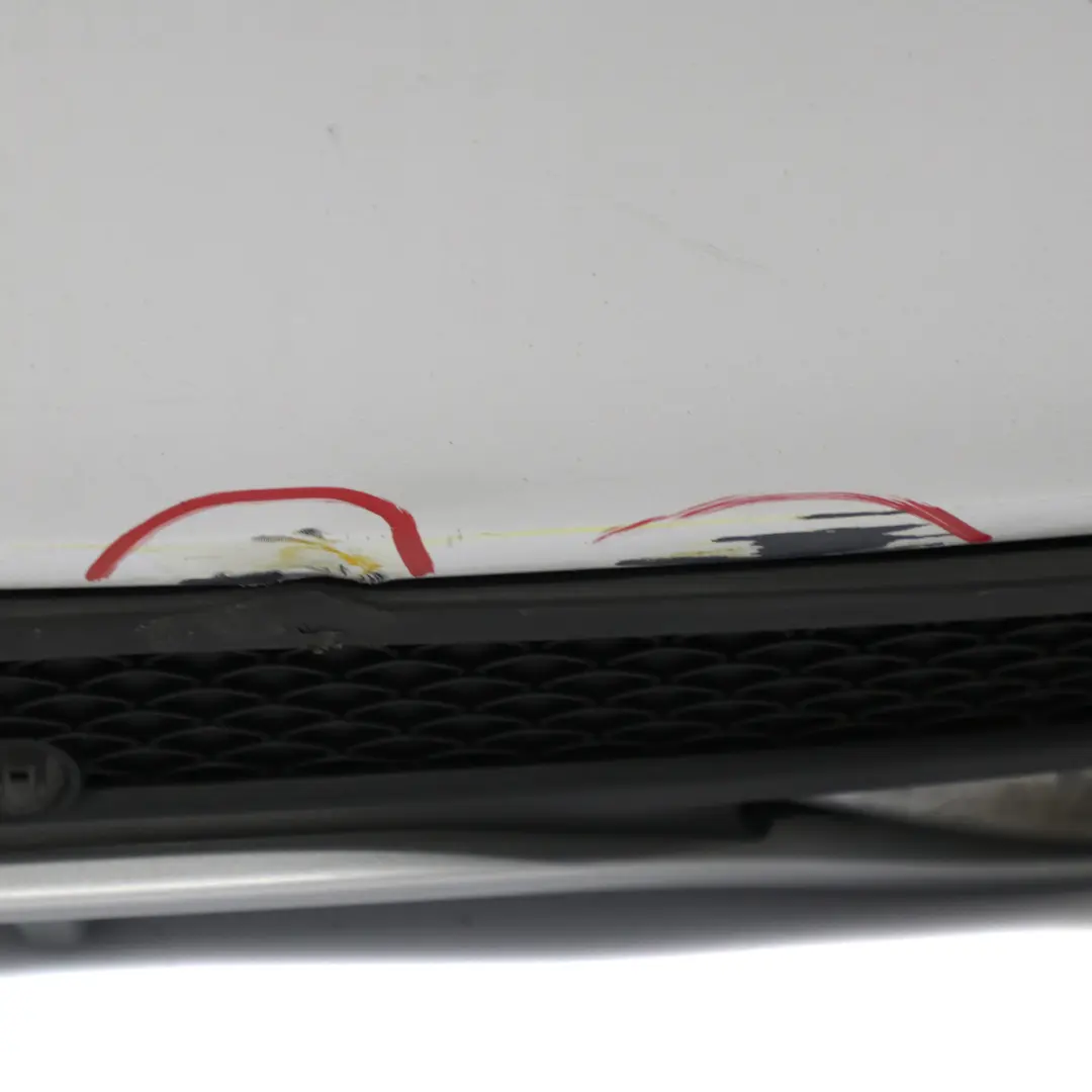 Bumper Rear Trim Panel AMG Iridium Silver Metallic - 775 to Mercedes W205 with Part number A2058856038 Mercedes W205 Bumper Rear Trim Panel AMG Iridium Silver Metallic - 775 - SKU A2058856038-IRS - Part number A2058856038