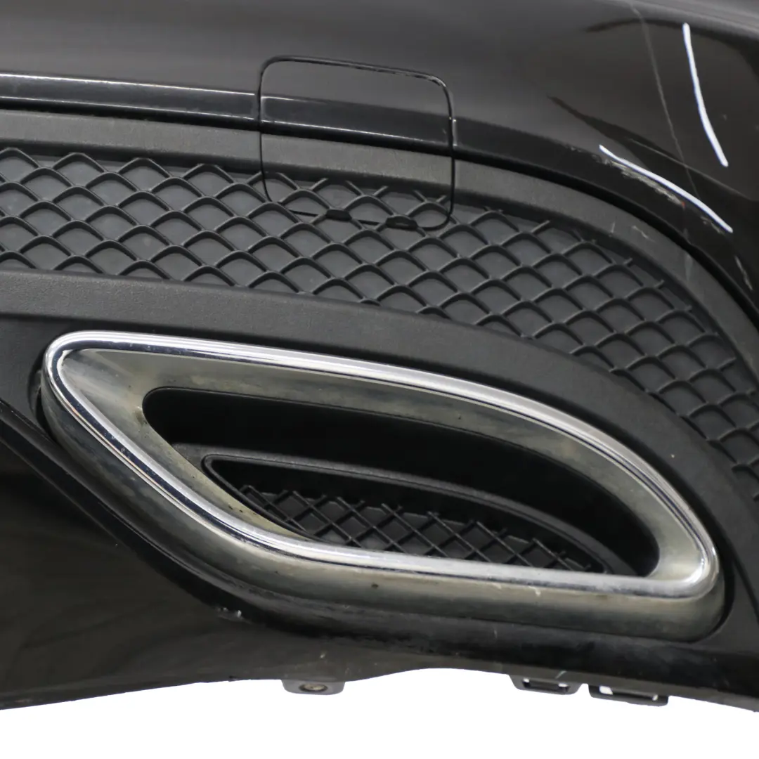 Mercedes S205 Zderzak Tylny AMG Obsidian Black Czarny Metalik - 197 - SKU A2058856838-OB - Numer Części A2058856838