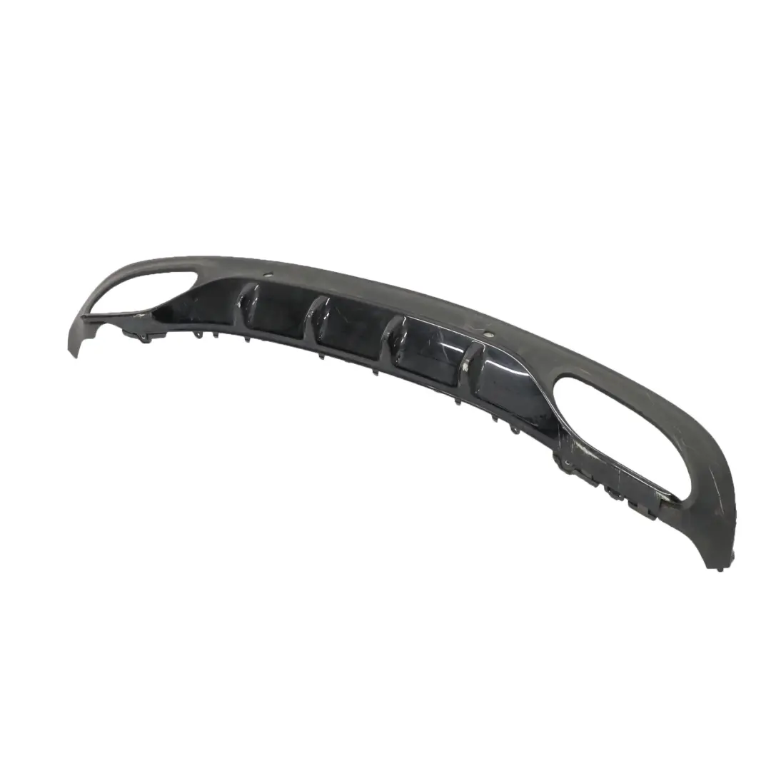 Bumper Lower Diffuser Trim Panel Cover to Mercedes A205 C205 AMG Rear with Part number A2058858938 Mercedes A205 C205 AMG Rear Bumper Lower Diffuser Trim Panel Cover - SKU A2058858938 - Part number A2058858938